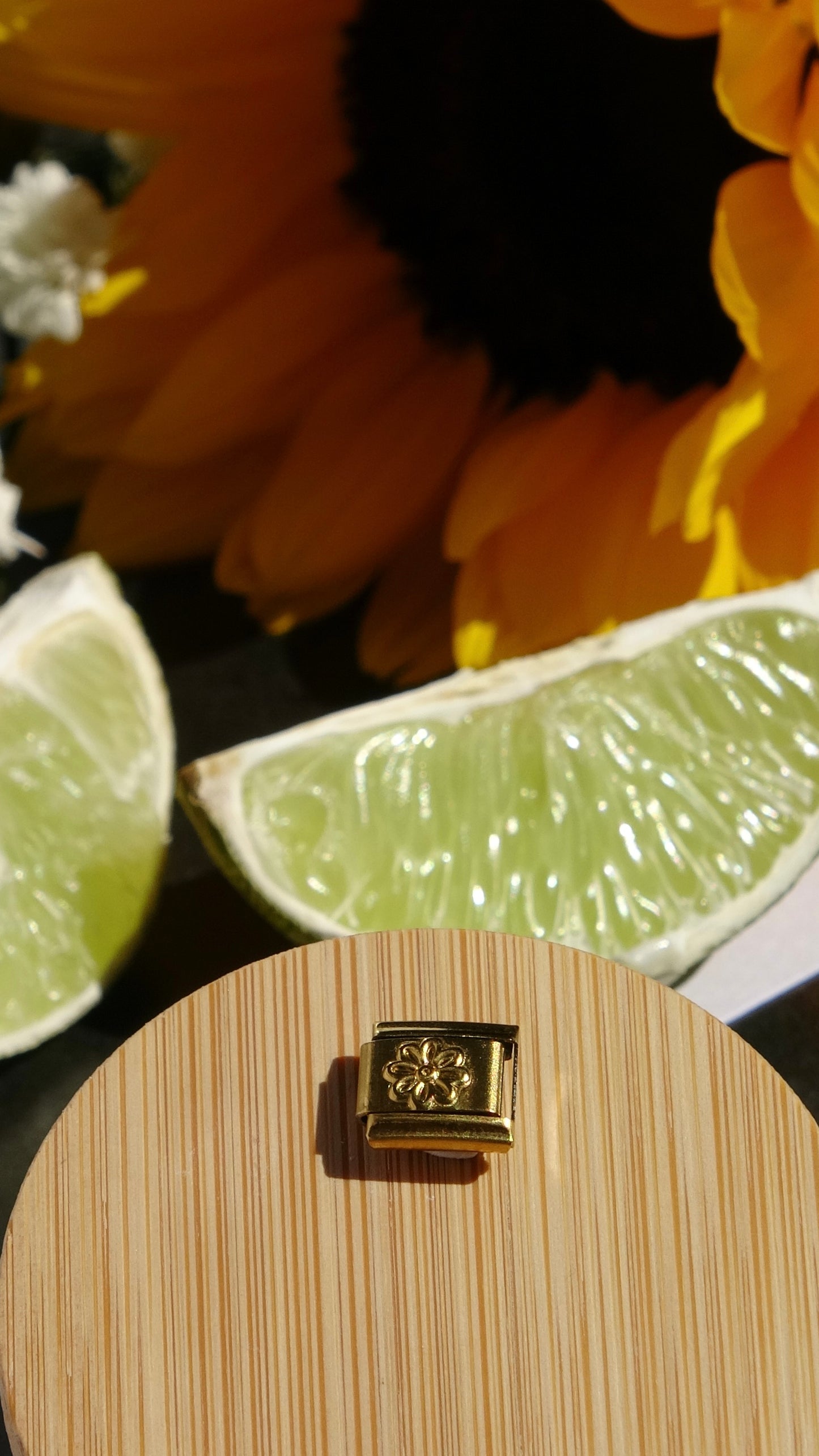 Charm Flor Italian bracelet