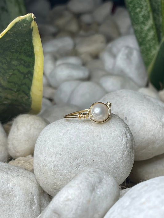 Anillo Perla de Luz