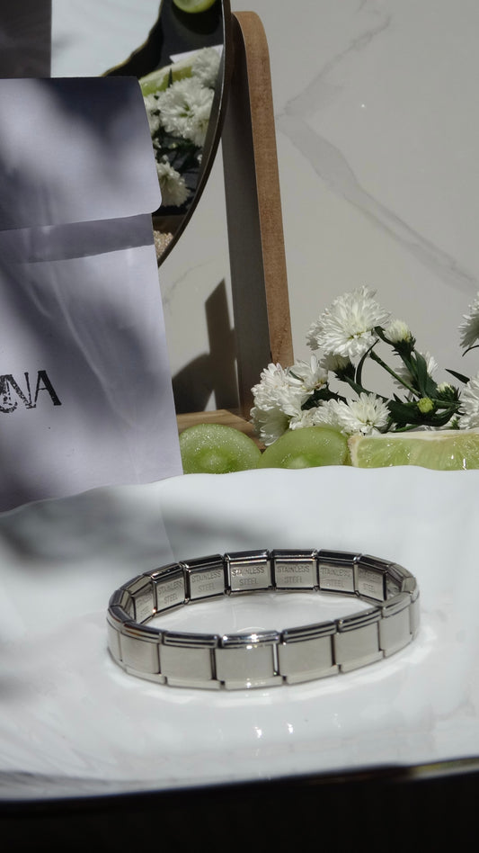 Italian Bracelet Plateado